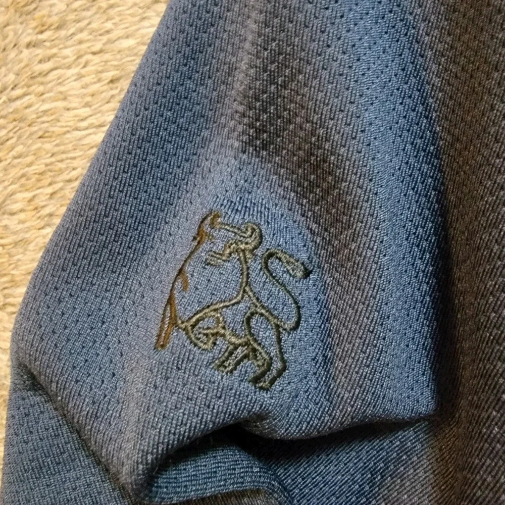 Nike Golf Men's 1/4 Zip Pullover With Bull Logo Size Large